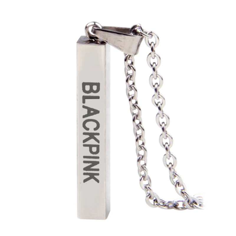 Blackpink альбом ожерелье Accessories аксессуары для мужчин и женщин мужской мальчик девочка ювелирные изделия кулон цепь
