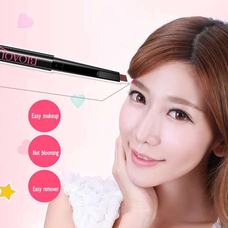 

Eyebrow Pencil Rotatable Eyebrow Enhancer Long Lasting Makeup Pencil Eye Waterproof Eyebrow Brush Makeup Cosmetic Tool
