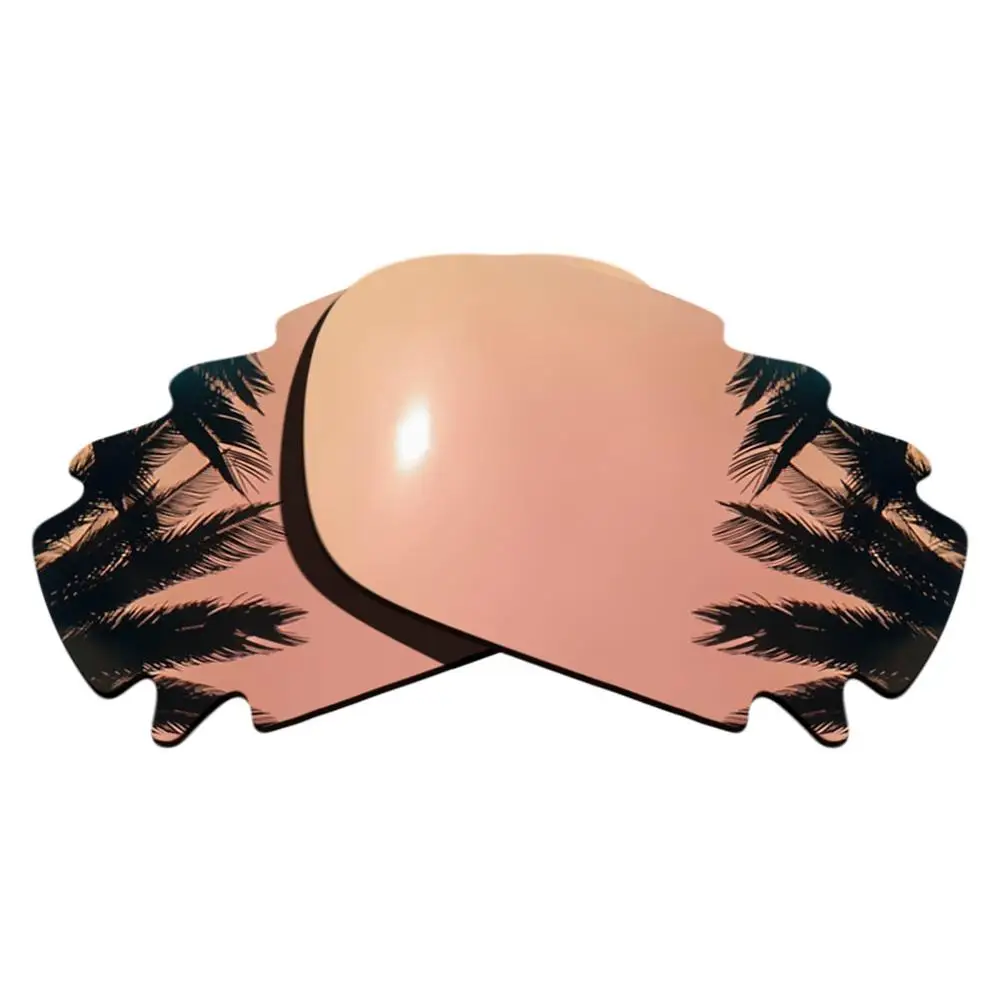 Peach Gold Поляризованные зеркальные покрытие Сменные линзы для-Oakley Jawbone вентилируемый рамка мульти-Цвета - Цвет линз: Peach Gold