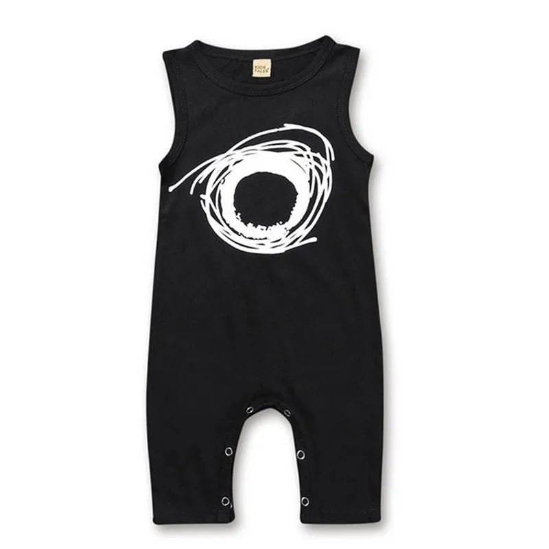 Летние Детские Комбинезоны Одежда для новорожденных мальчиков и девочек