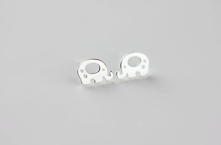 Stud Earrings Cute Elephant Animal Earring For Women Jewelry Girl Couple Bijoux Femme | Украшения и аксессуары