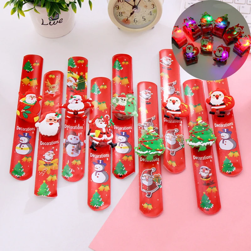 5 шт./упак. Санта Клаус наручный ремешок Висячие игрушки принадлежности для