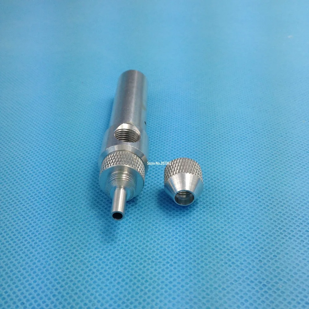1Pc single-acting micro precision SMT solder paste adhesive silicone epoxy resin Dispensing Robot Valve Nozzle L89xD15xG1/8 |