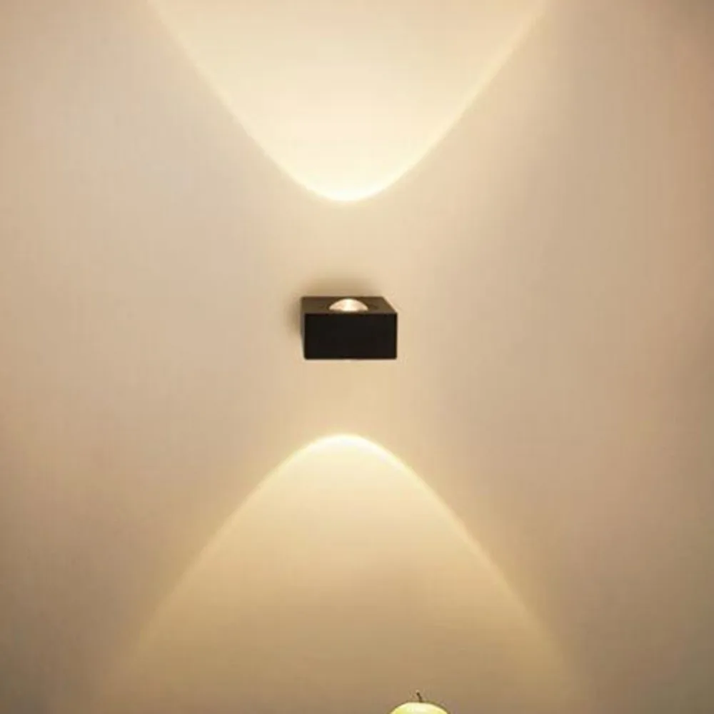 Креативная однобоковая светодиодная настенная лампа для спальни | Лампы и