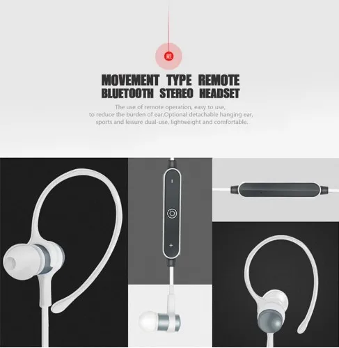 Bluetooth беспроводные наушники для спорта на открытом воздухе с микрофоном