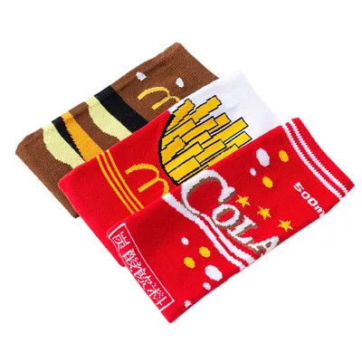 

3Pairs Hot Starry Night Autumn Winter Retro Women Personality Art Van Gogh Mural World Famous Painting Male Funny Happy Socks