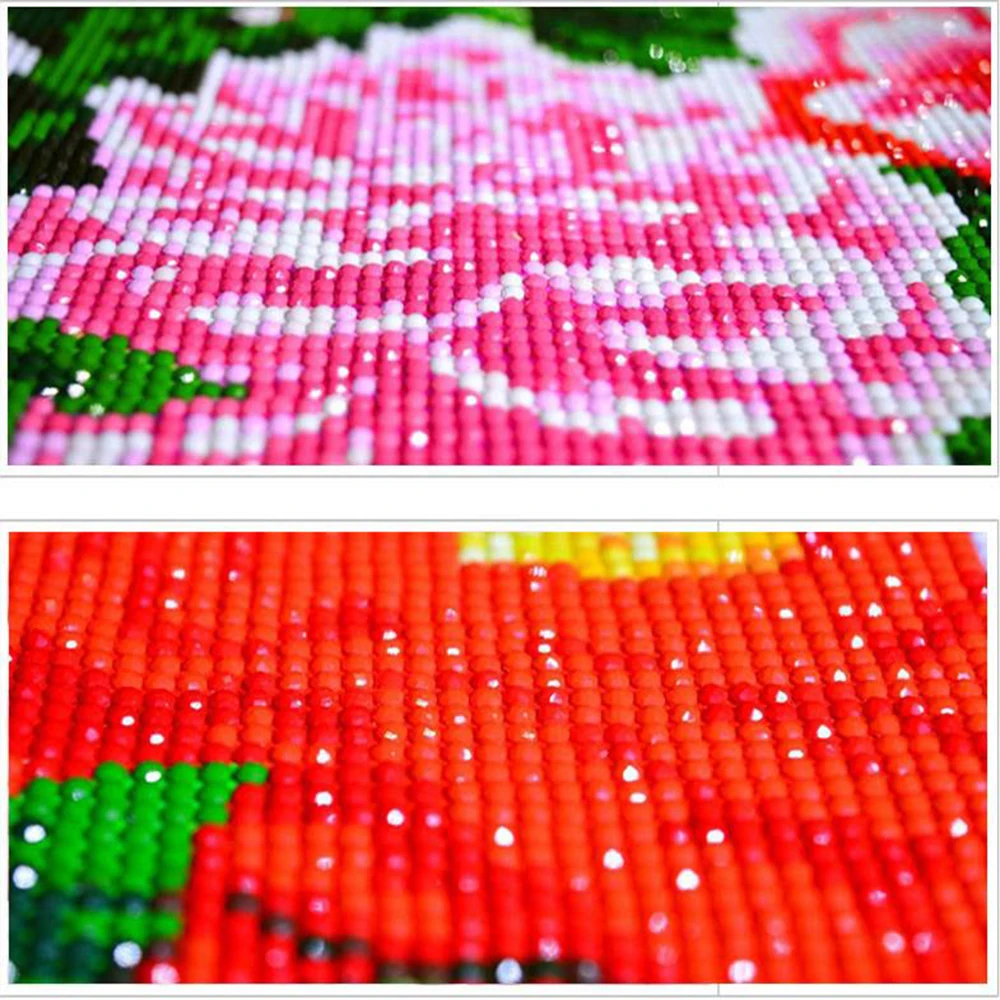 5D DIY Алмазная картина Полный Круглый настенное искусство полная дрель тигр