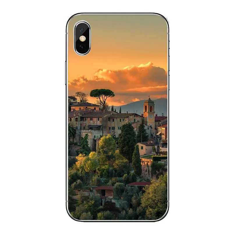 Tuscany Italy For Huawei P20 Lite Nova 2i 3i 3 GR3 Y6 Pro Y7 Y8 Y9 Prime 2018 2019 Transparent Soft Cases Covers |