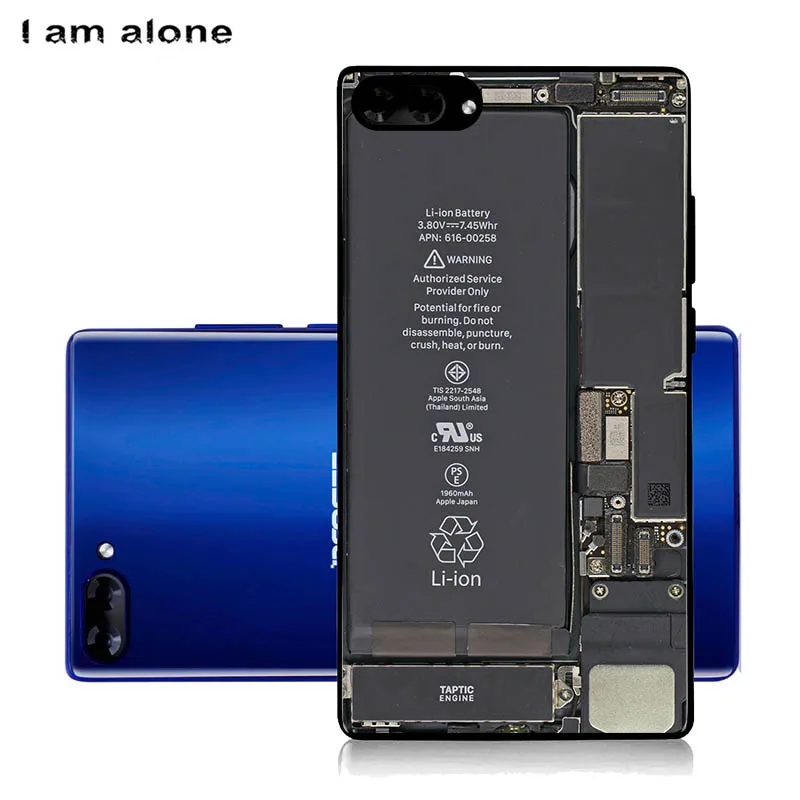 Soft TPU S17 Чехлы для телефонов I am alone Для Doogee Mix, 5,5 дюйма, мягкие чехлы для мобильных телефонов из ТПУ, Модный Цветной чехол с рисунком Для Doogee Mix - Цвет: Soft TPU S17