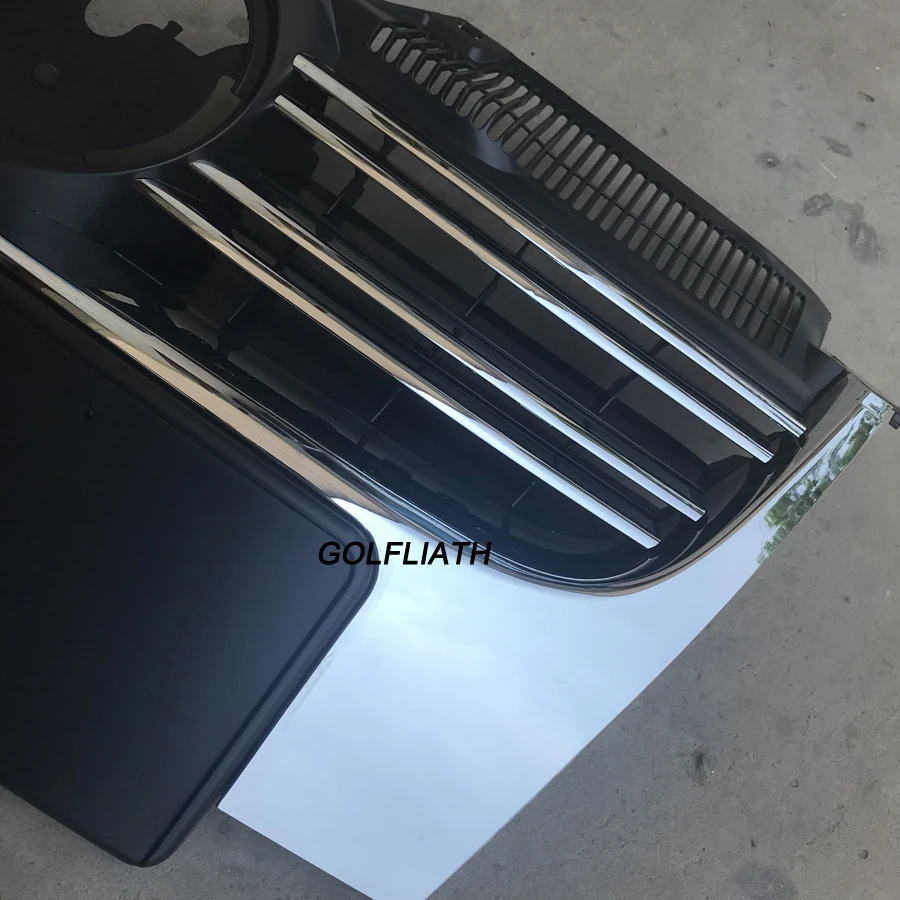 Хромированная передняя Центральная решетка для Volkswagen VW Golf Jetta MK5 2005-2011