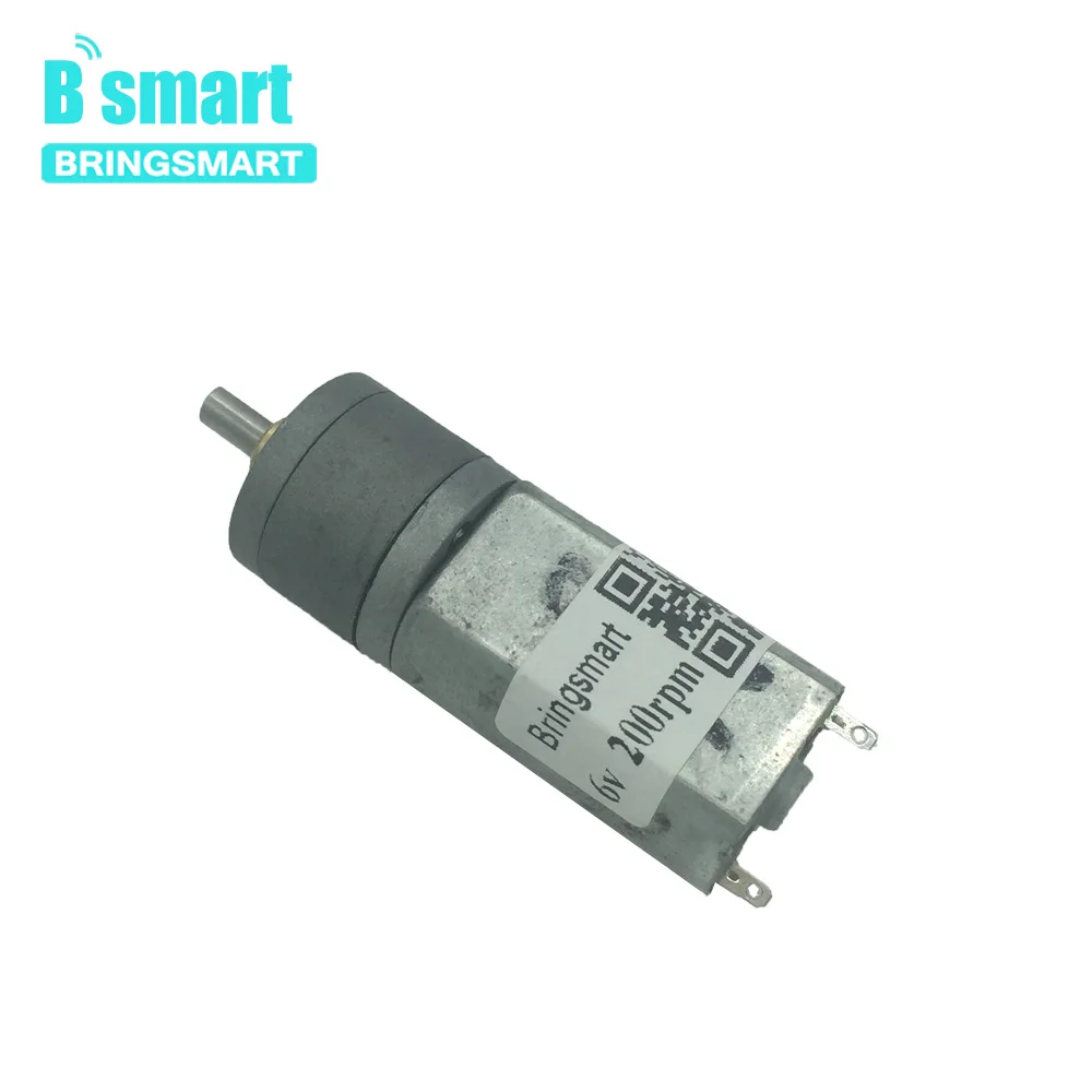 BringSmart JGA20 180 6v низшее Скорость мотор редуктор постоянного тока Шестерни двигатель