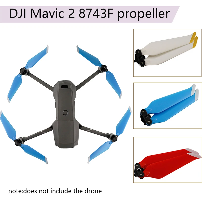 Складные Лопасти пропеллера 8743F для DJI MAVIC 2 Pro/Zoom быстросъемные пропеллеры с