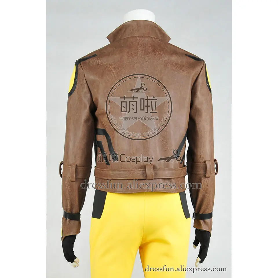 X-Men X Men Cosplay All-New X-Factor Gambit костюм Новая Коричневая Куртка Пальто Костюм Униформа