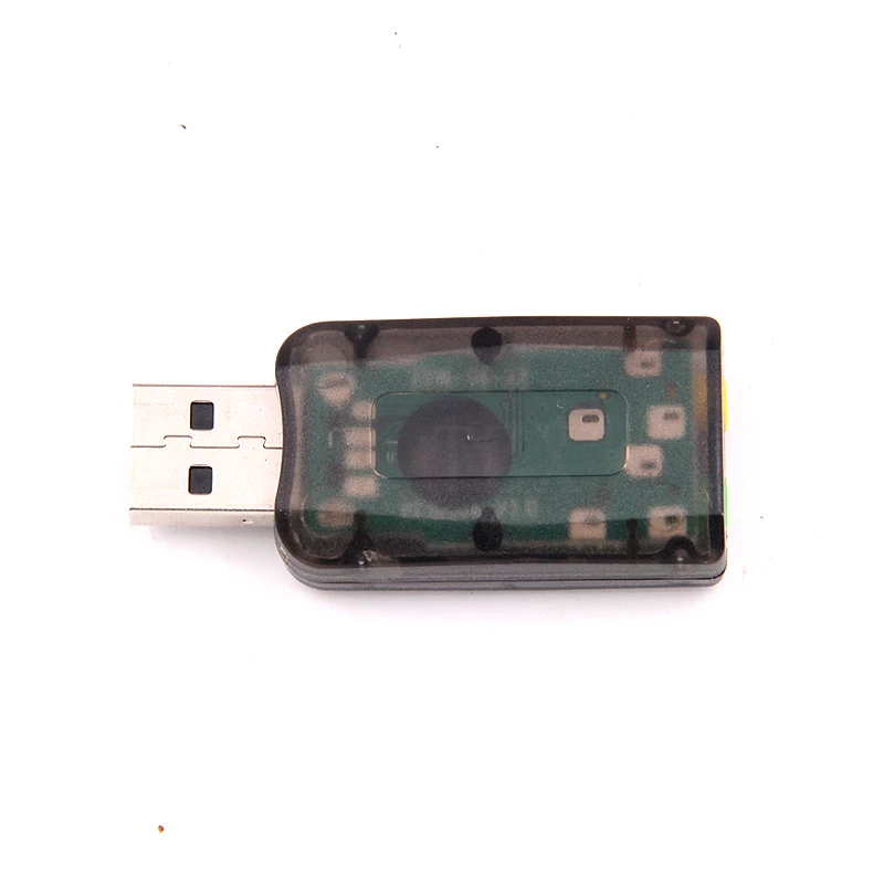 10 шт./лот V5.1 3D USB для Аудио внешняя звуковая карта адаптер 5 1 канальный звук