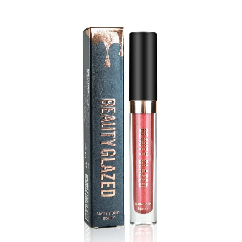 Блеск для губ BEAUTY GLAZED Матовый жидкий водостойкий 1 шт.| |