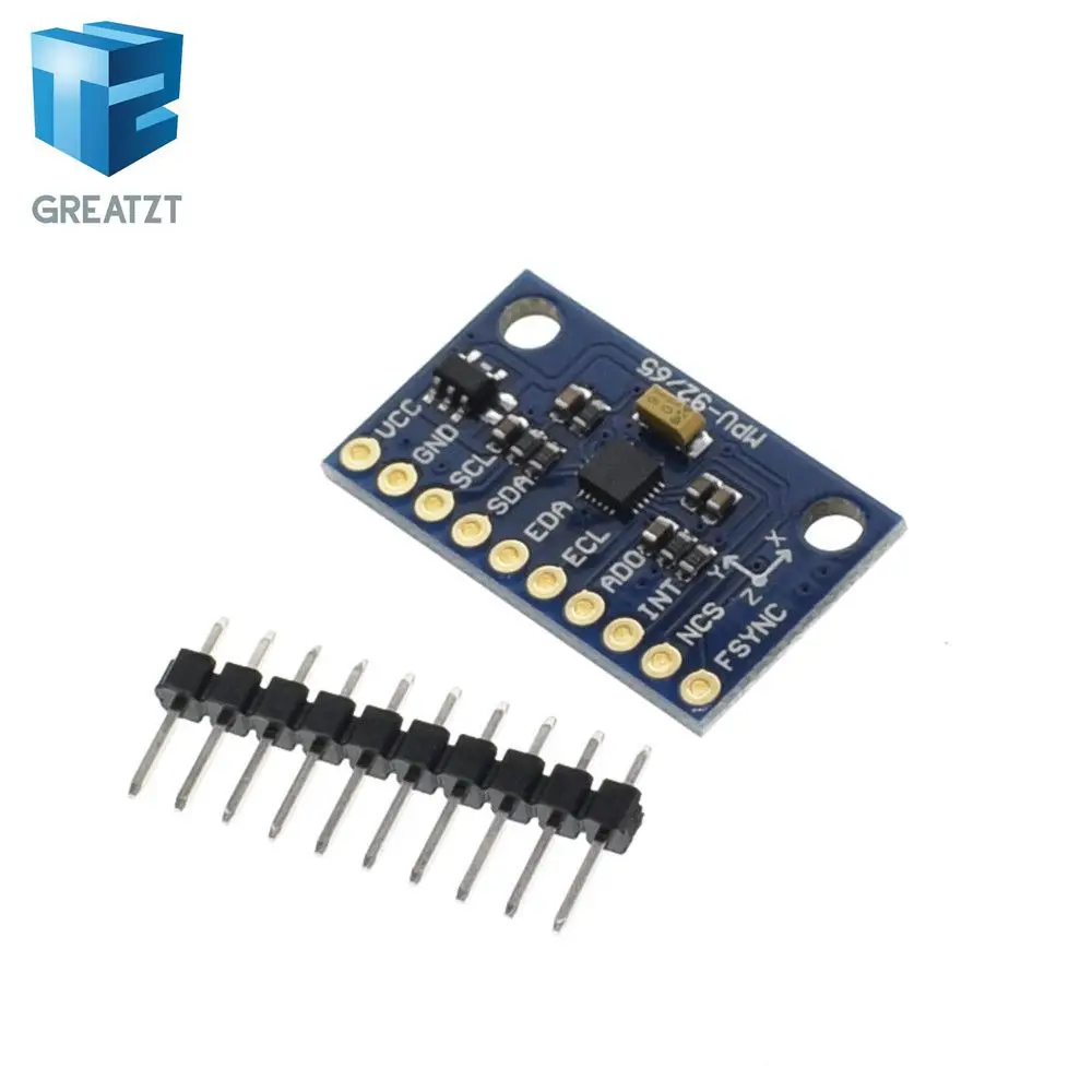 MPU 9250 GY 9 оси модуль датчика I2C/SPI связи thriaxis гироскоп + трехосевой акселерометр