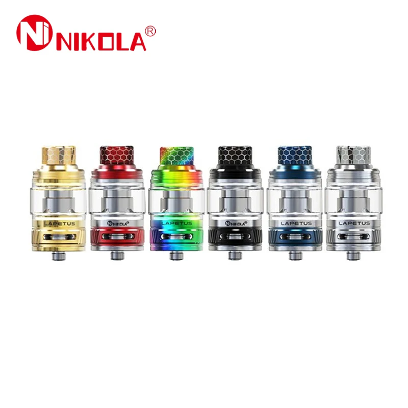 Зазор Nikola Lapetus Sub Ohm бак 4 5 мл/6 мл емкость электронных сигарет с 0.18ohm сеткой катушки