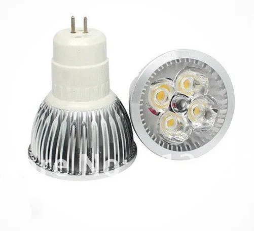 MR16 GU 5 3 DC12V 12W светодиодные прожекторы лампы светильники 4x3W Бесплатная доставка |