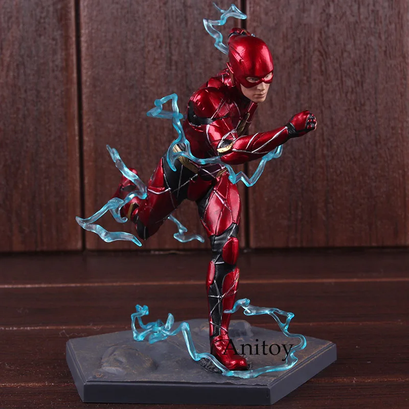 Justice League The Flash Iron Studio художественные весы 1/10 ПВХ Лига Справедливости фигурка Коллекционная модель игрушки 15 см горячие игрушки