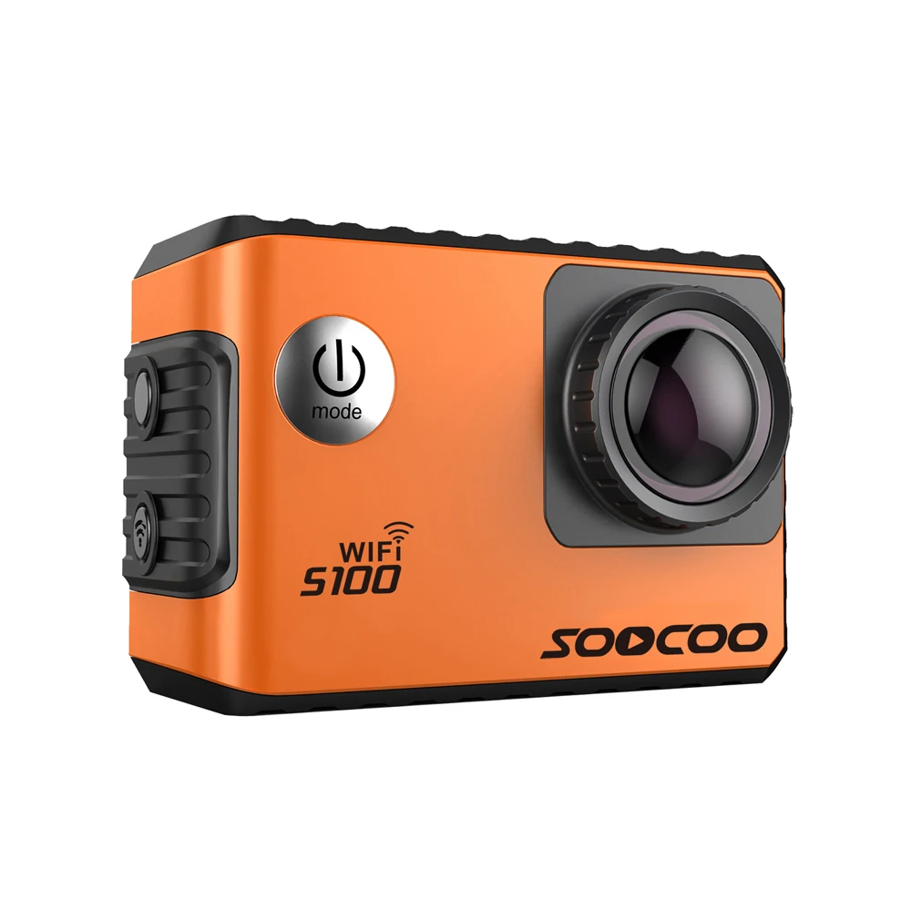 Экшн камера SOOCOO S100 4K Wi Fi NTK96660 водонепроницаемая 30 м встроенный гироскоп с GPS