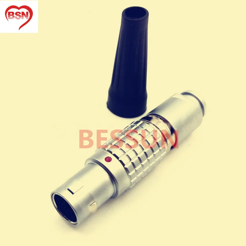 

LEMO 5pin connector plug, FGG.1B.305, LEMO connector 1B 5pin PLUG, medical LEMO 5 pin connector