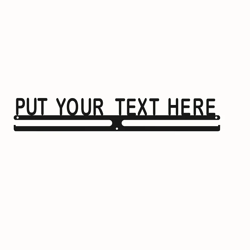 Вешалка для медалей - Цвет: 1 bar Custom Text