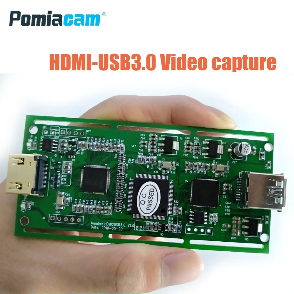 Карта захвата VC30 USB3.0 1080P 60 кадров/с плата видео для Windows Linux IOSX Android|DVR-карты| |