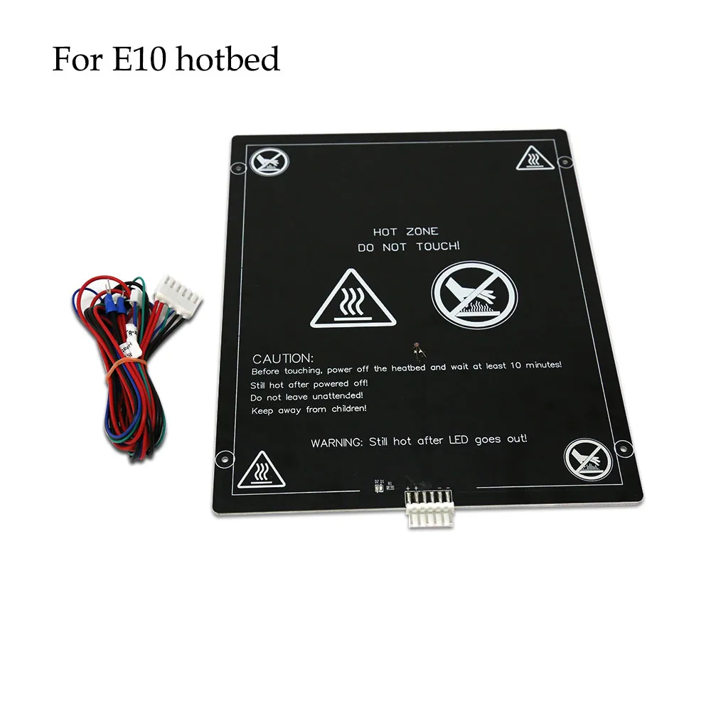 Anet E10 E12 MK3 12V Горячая кровать алюминиевая кровать с подогревом с линией обновленная MK3 Горячая кровать для Mendel RepRap i3 3d части принтера горячая кровать