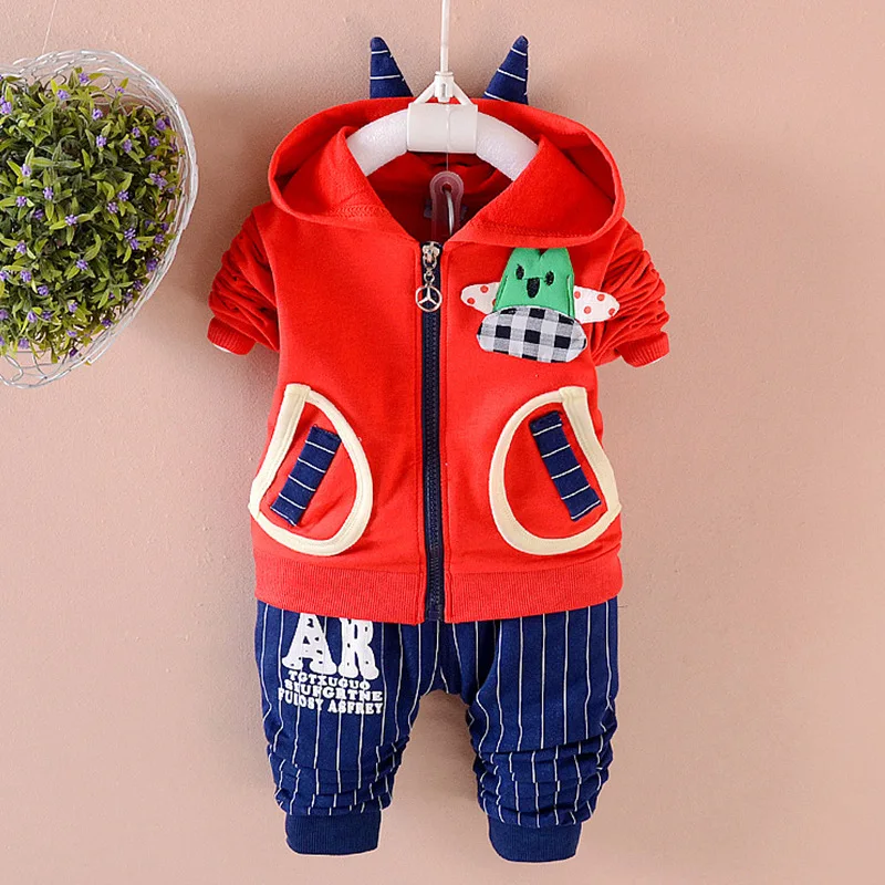 children clothing set Kids boys sport suits Summer jackets hoodies + pants 2 pcs Tracksuit baby Fashion wholesale outwear 1 year | Детская