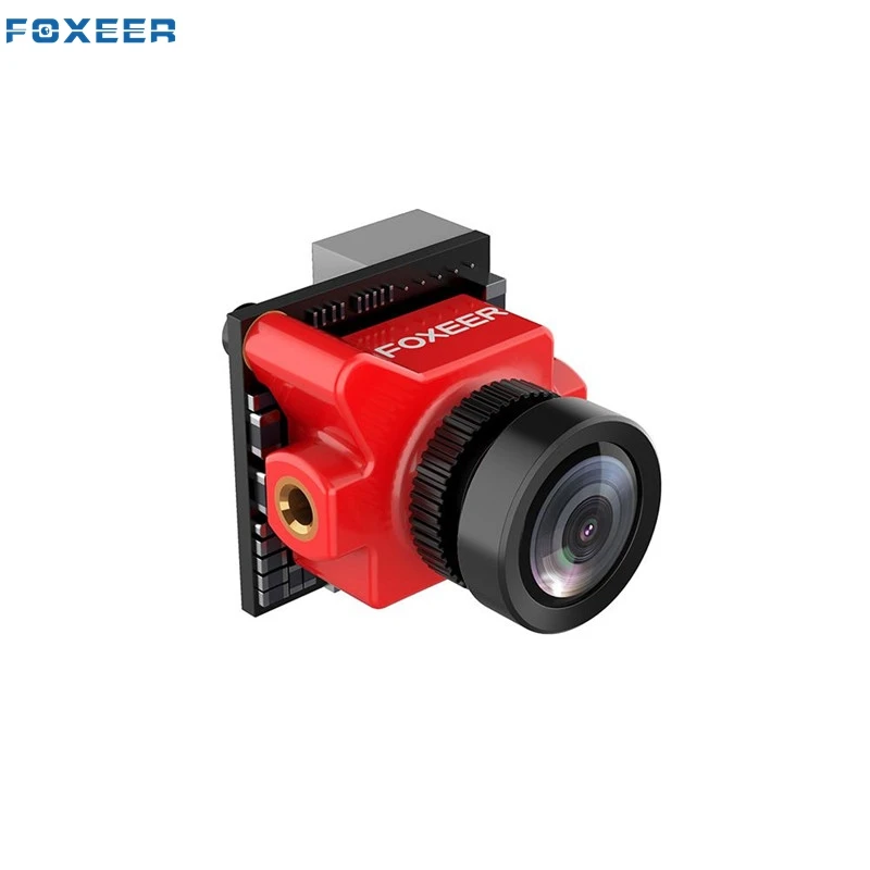 В наличии Foxeer Хищник Micro V2 1 8 мм 1000TVL PAL/NTSC Супер WDR FPV Камера w/OSD для RC модели Drone