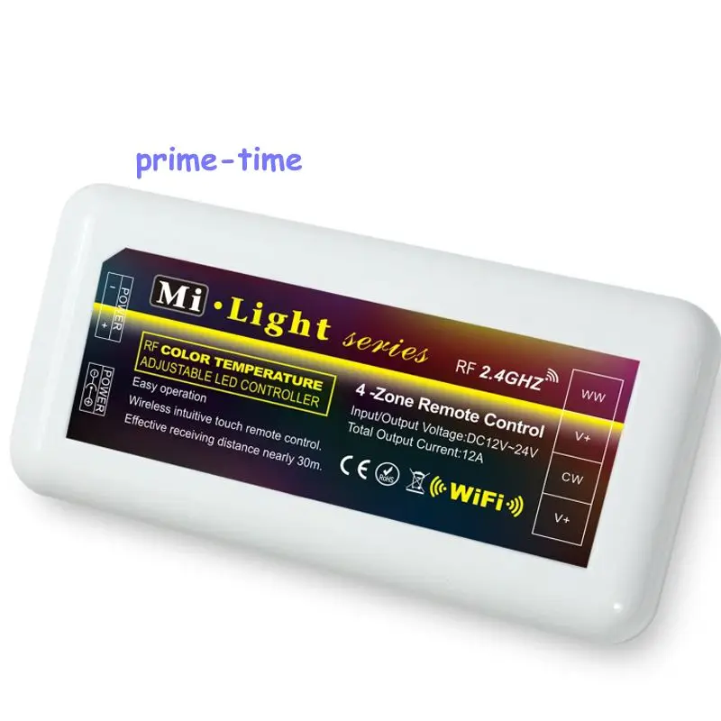 Milight 2 4 г DC12 24V 12A зонный светодиодный WW/CW газа Цвет Регулировка напряжения диммер