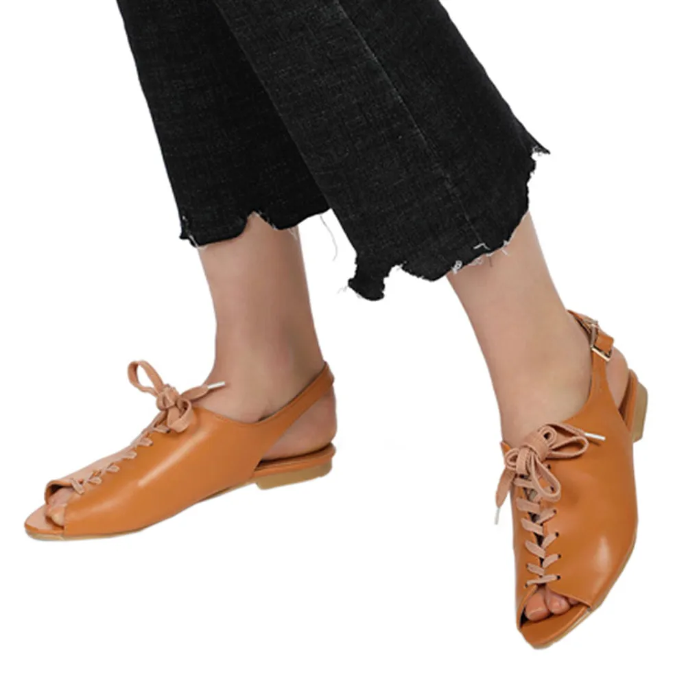 Sapatos femininos Модные женские летние пляжные сандалии с круглым носком и открытым на