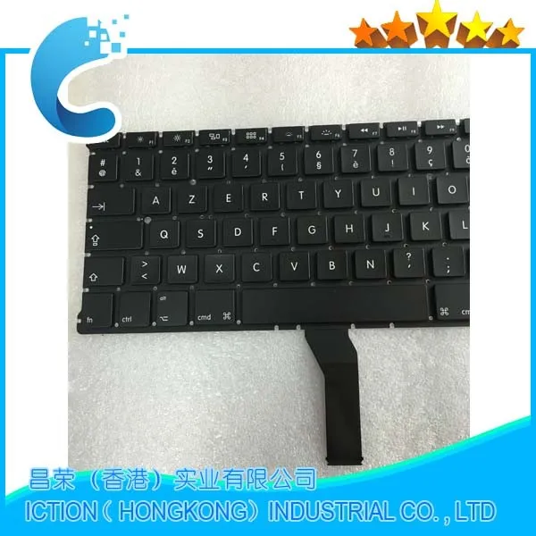 Совершенно новая Французская клавиатура AZERTY FR для MacBook Air 13 3 дюйма A1369 A1466 2011 2015