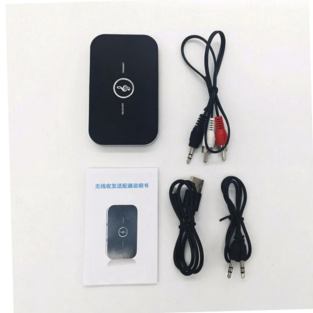 Bluetooth RT - B6 Adapter HIFI Wireless Audio Receiver and Transmitter with 3.5MM Input Output for TV MP3 PC | Электроника