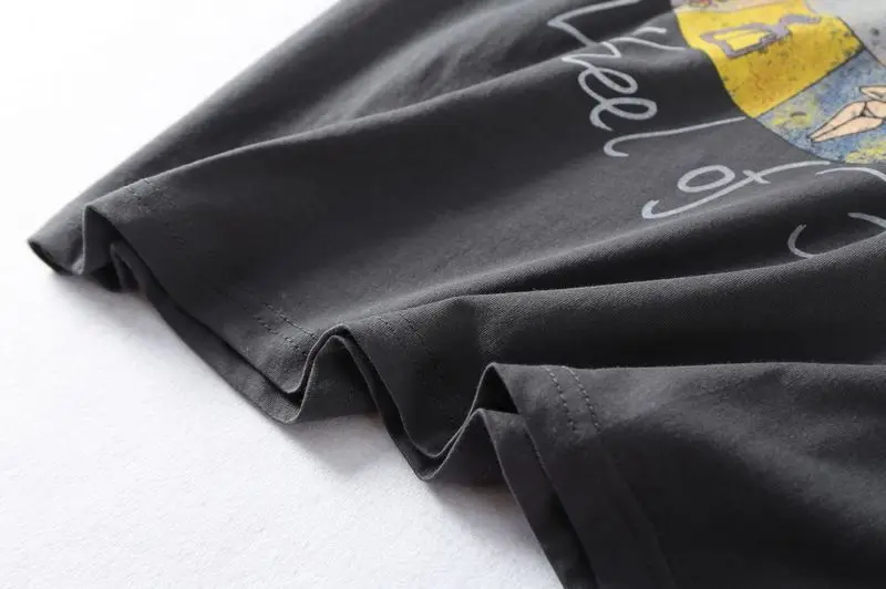 Женская футболка с принтом Таро летняя модная созвездиями пчелами и буквами