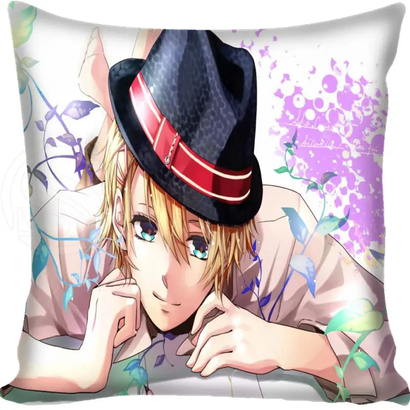 

Новое поступление, горячая Распродажа Uta no Prince-sama, стильная наволочка, квадратная Наволочка на молнии, пользовательский подарок H @ 0209-18