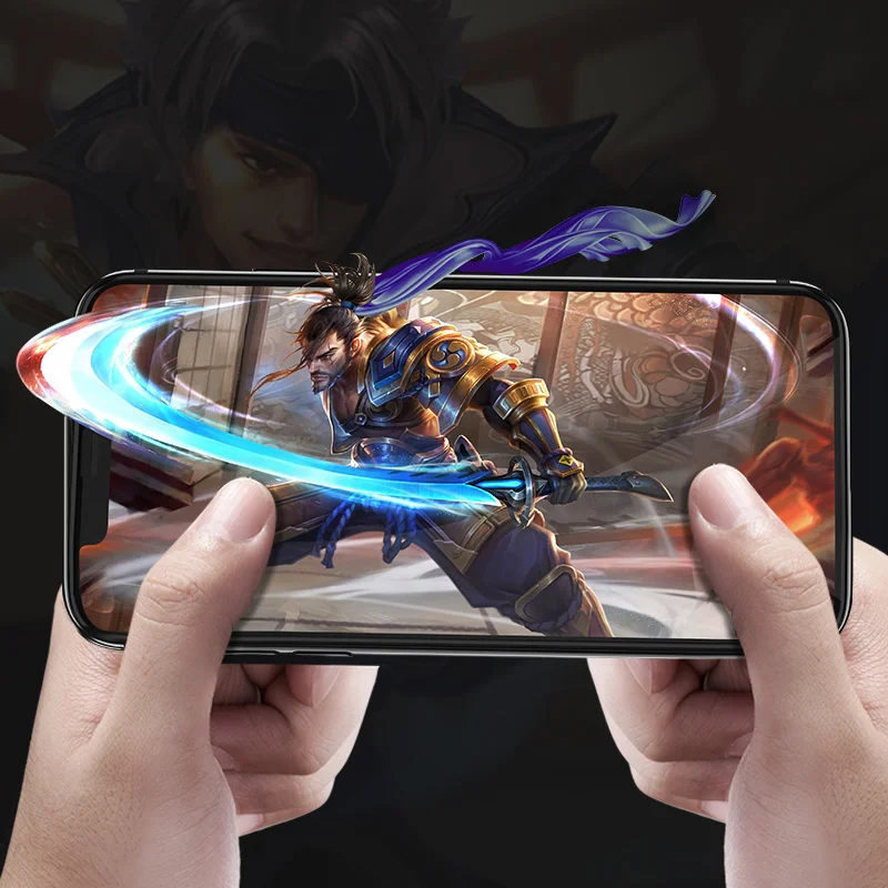 IPhone X XS 3D закаленная Защитная стеклянная пленка для экрана полное покрытие защиты