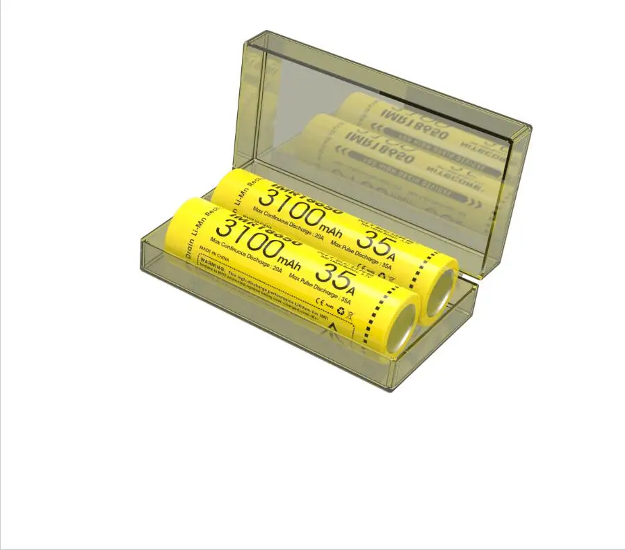 2 шт. NITECORE IMR 18650 Li Ion аккумулятор 3100 мАч 35A 3 7 В батарея с высоким