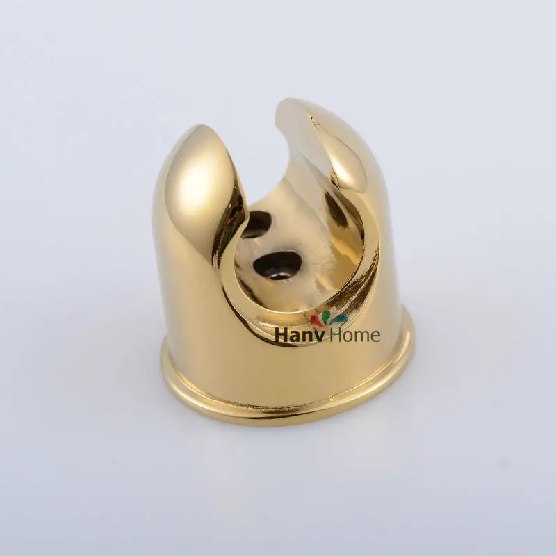 Держатель для душа из золотой латуни ручной душевой головки кронштейн Т образной