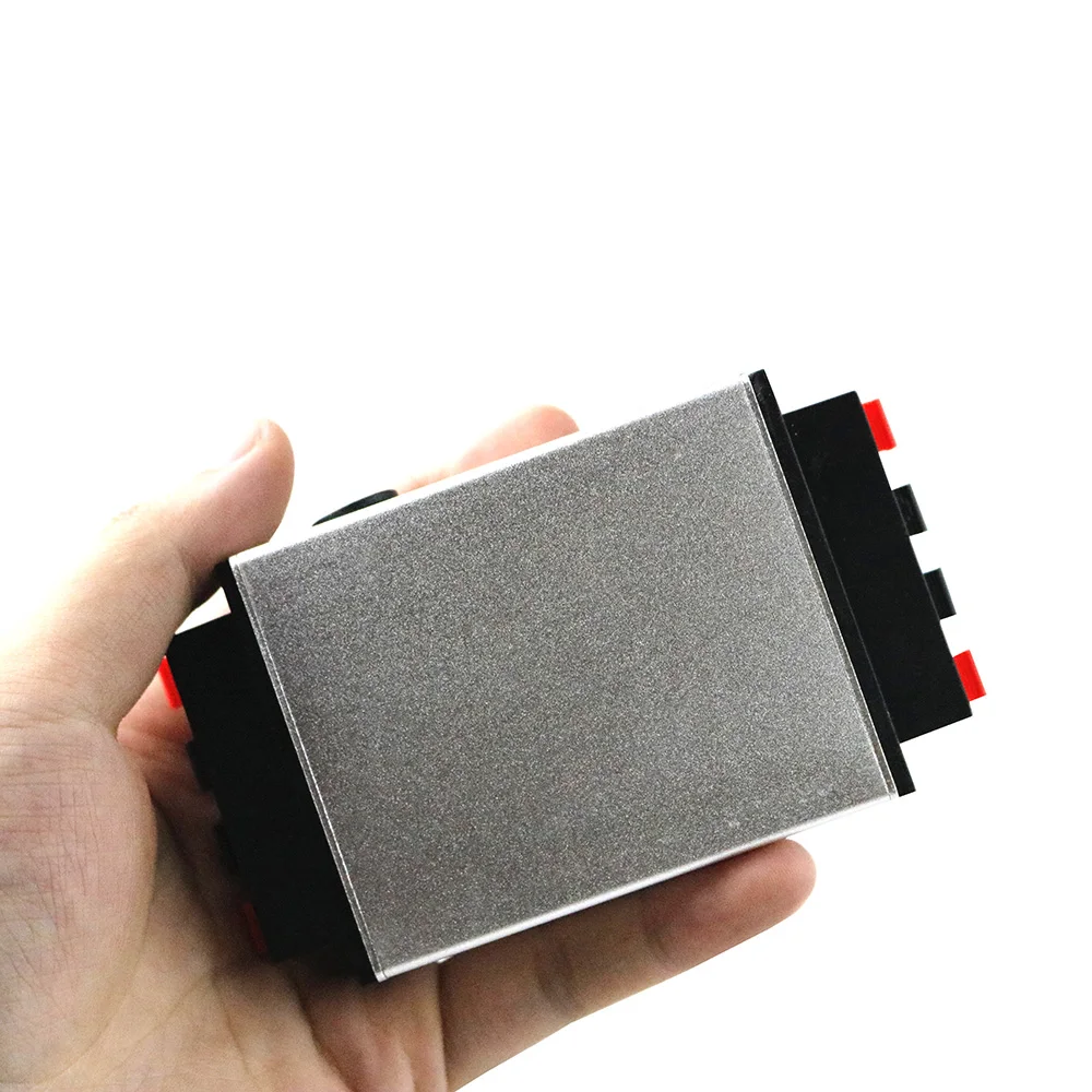 LED RGB Amplifier DC12-24V 3 Channel Output Power Repeater Console Aluminum Controller for SMD 5050 3528 rgb Light Strip 1pc | Лампы и