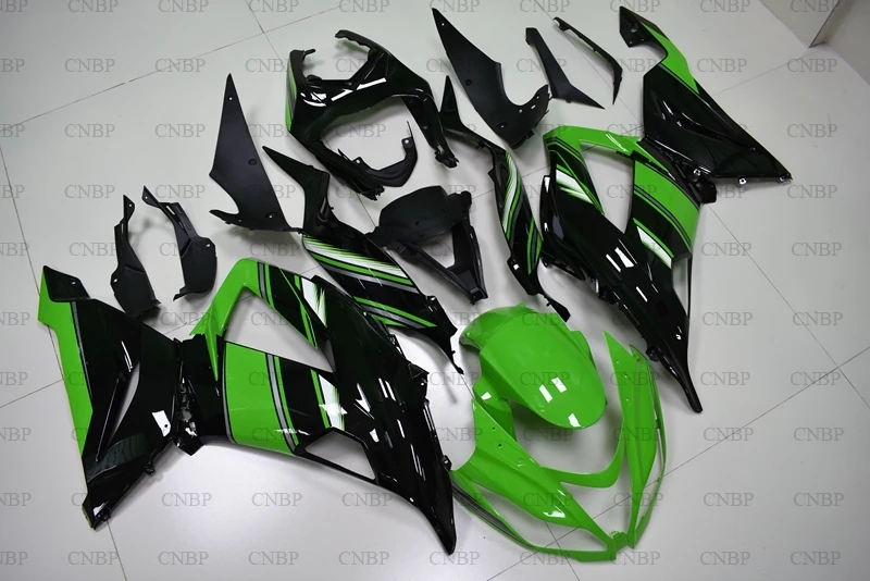 Zx6r 13 14 пластиковые обтекатели 2013 - 2016 черный зеленый корпус кузов | Автомобили и