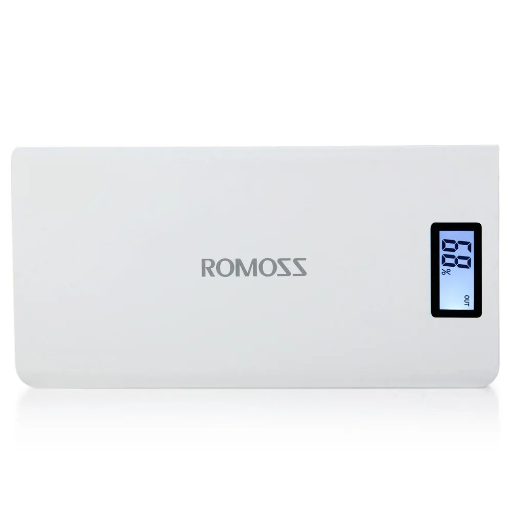 Оригинал ROMOSS sense 6/6 plus 20000 мАч внешний мобильный Батарея Зарядное устройство