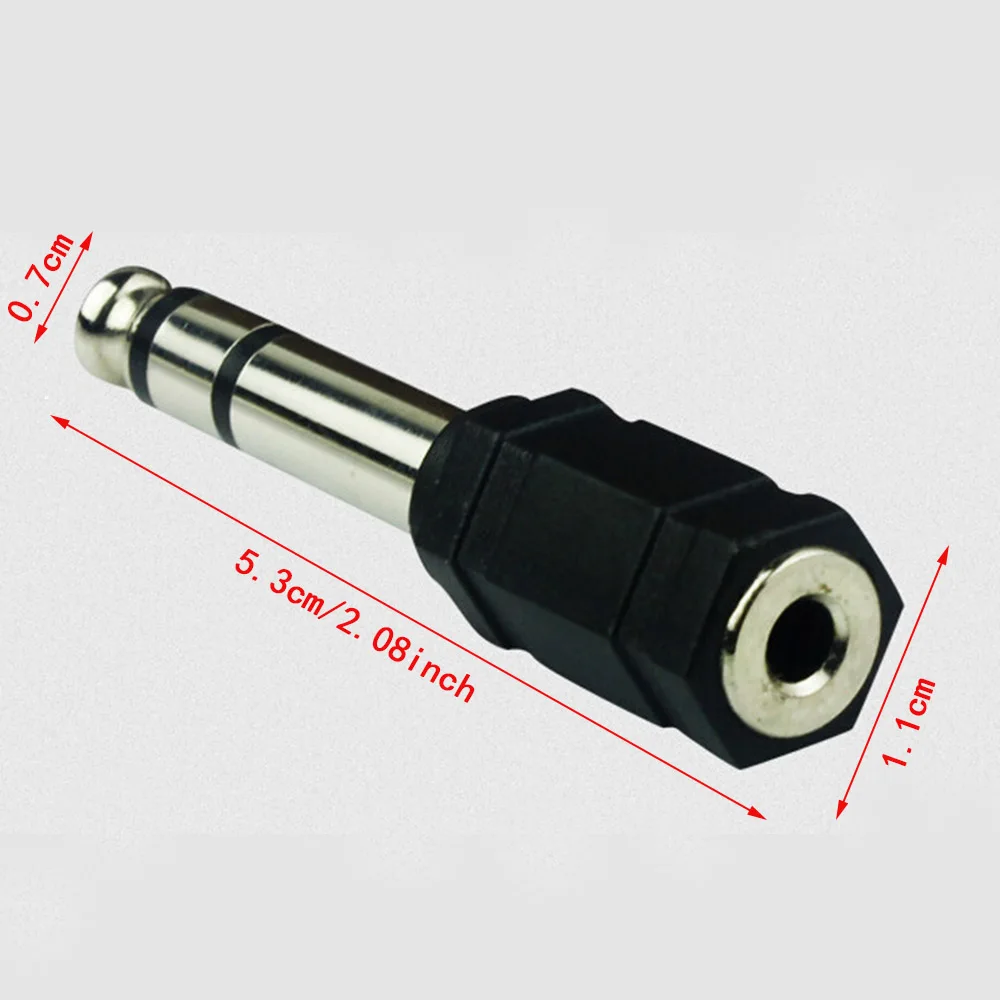 2 X RCA AH216 1/4 дюймовый Мужской до 3 5 мм Женский стерео аудио адаптер для подключения