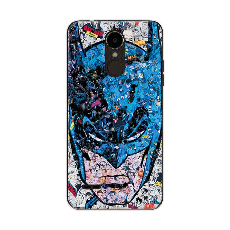 Очаровательный чехол для телефона Marvel Hero Captain America LG K7 Человек-паук Железный