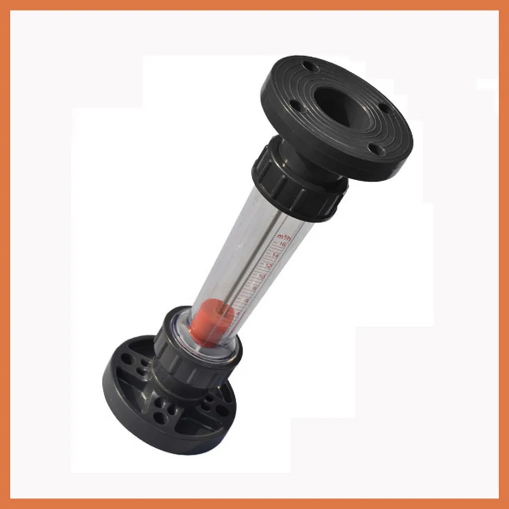 

LZB-80S Plastic water Rotameter 8-40M3/H with short tube flange connection,LZB80S Tools Flow Meters plumbing Analysis Instrument