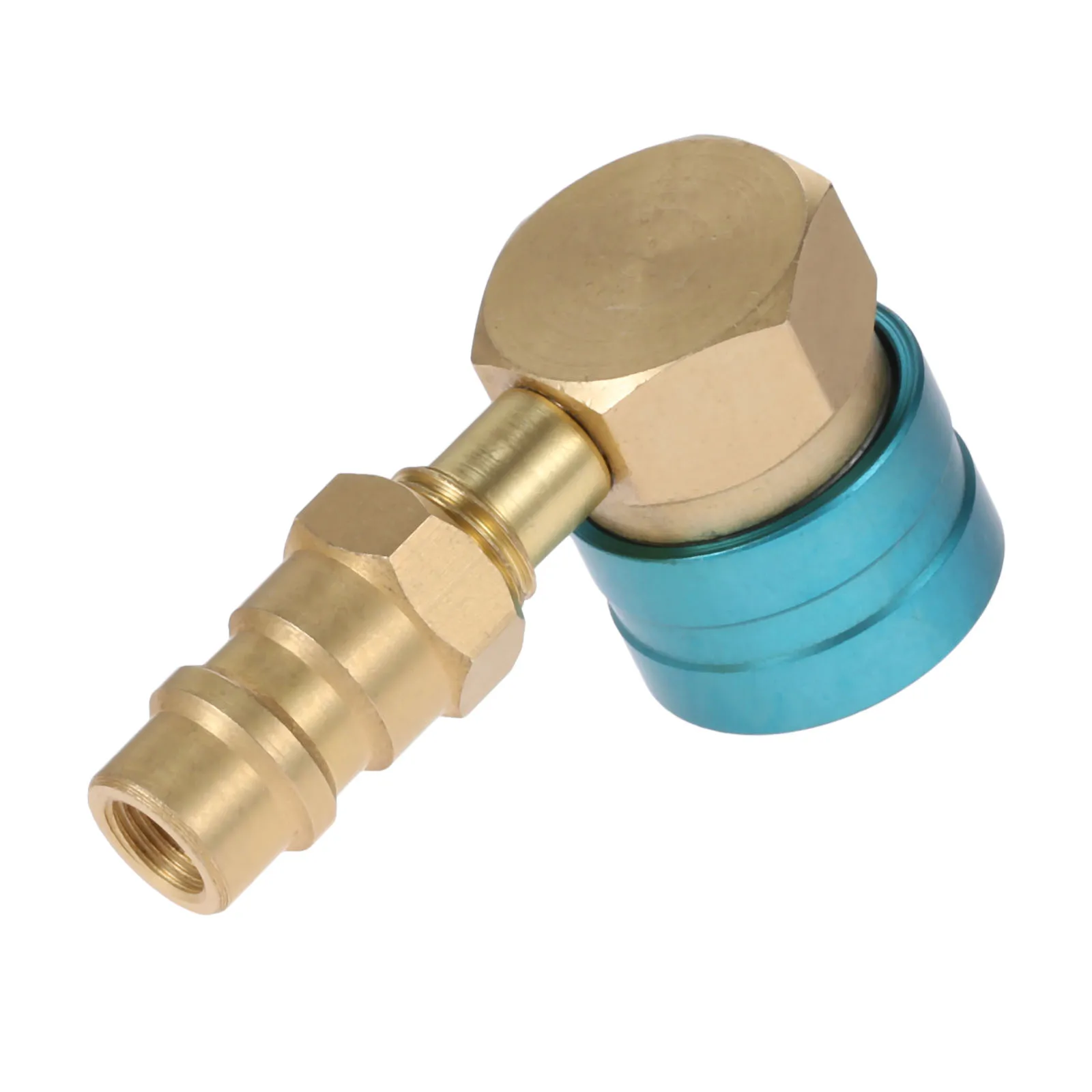 Yetaha низкая сторона R1234yf быстрая муфта 14 мм Женский x 1/4 ''SAE мужской R12 к R134a