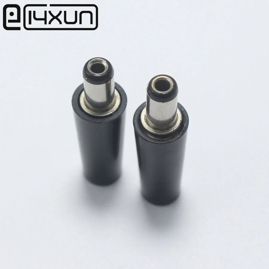 EClyxun 10 шт. жесткий корпус DC штекер кабель Jack черная головка блок питания Разъем 5 5*2