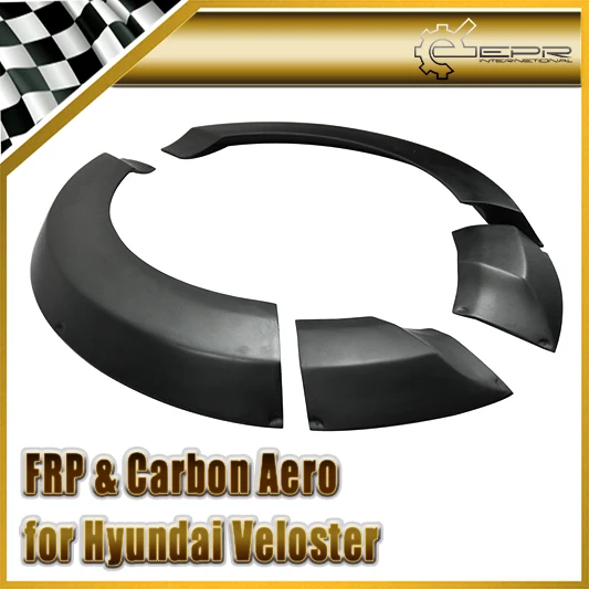 Автомобильный Стайлинг FRP стекловолокно LP стиль широкий корпус заднее крыло