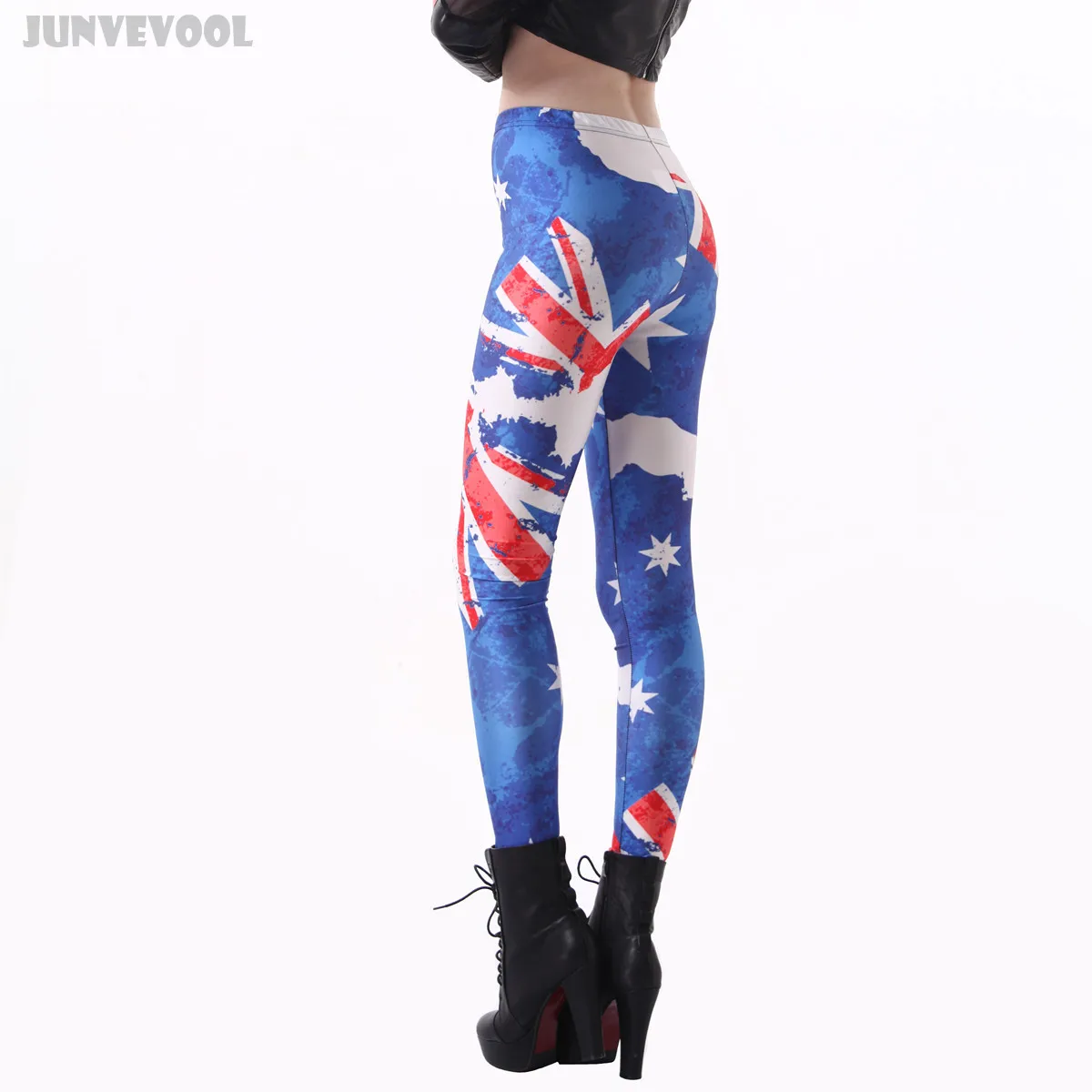 Брюки для девочек Термальность Австралия Флаг Леггинсы женщин с принтом женские