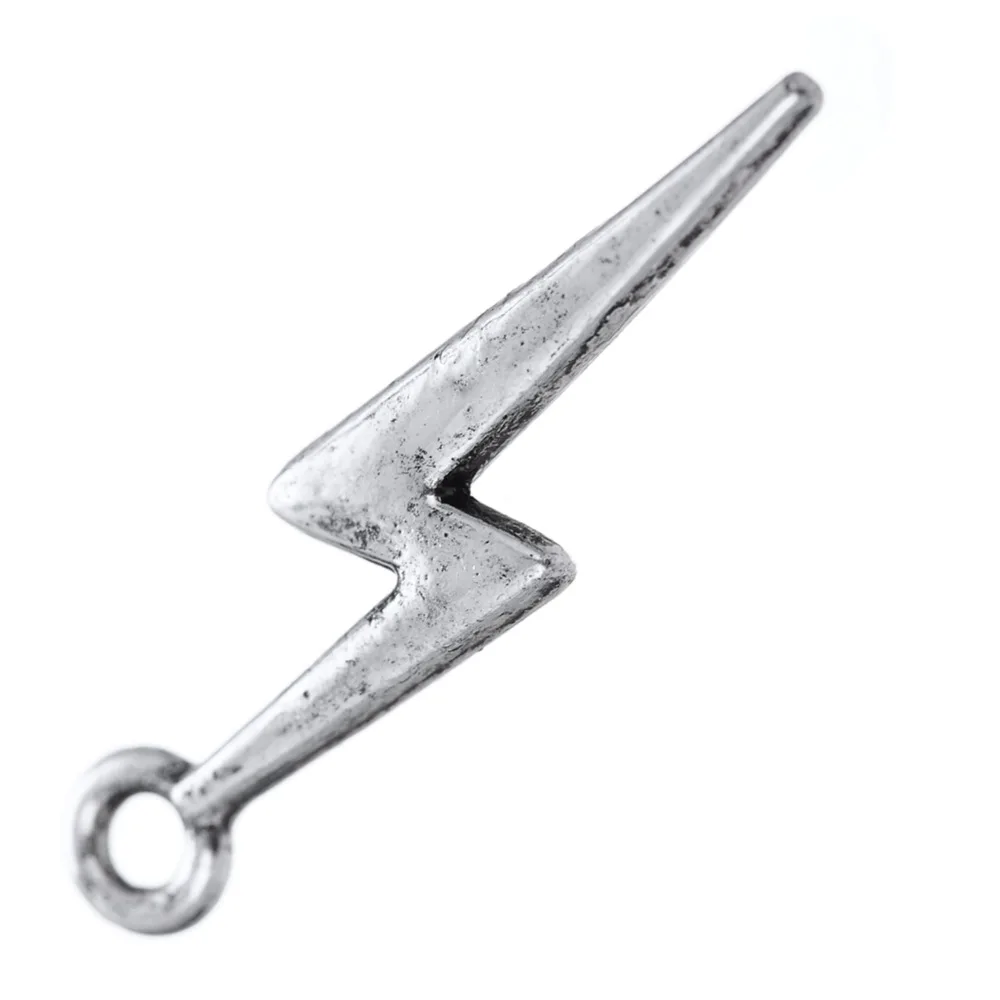 My shape 30 шт./лот символ психической погоды молния болт Mfi браслеты подвески для